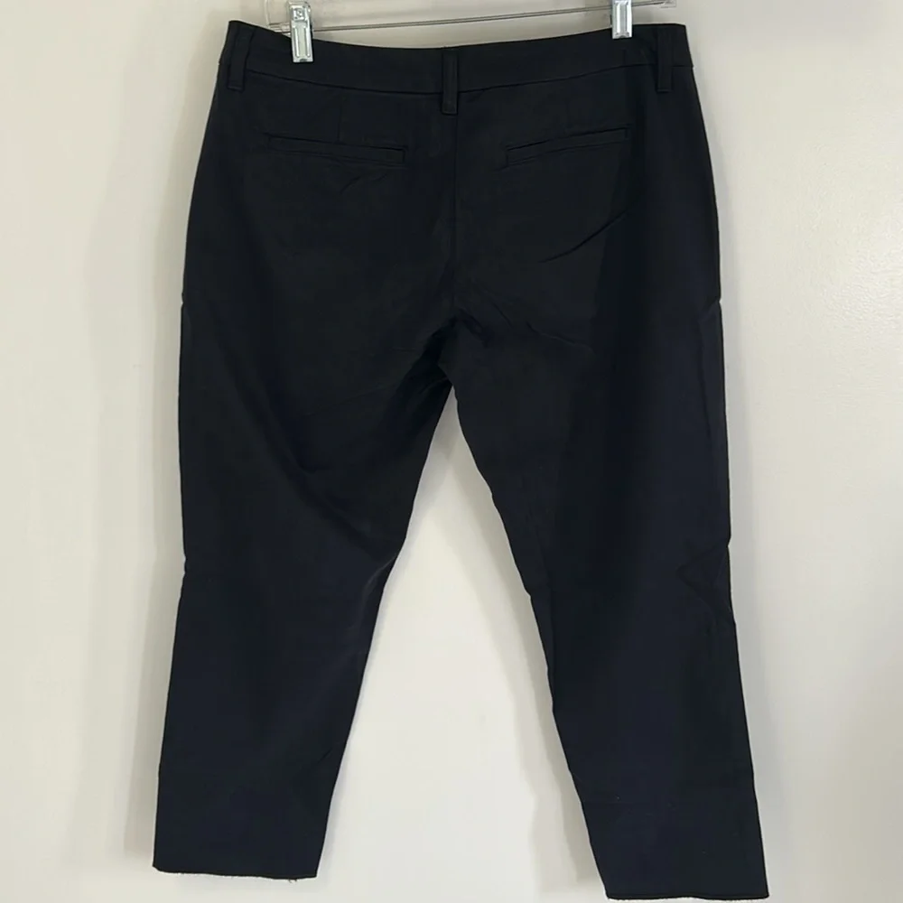 Quince Organic Stretch Cotton Girlfriend Chino Pants Black - Picture 3 of 9